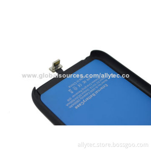 2800mAh Power case for iPhone 6, with 5 blue LEDs display capacity